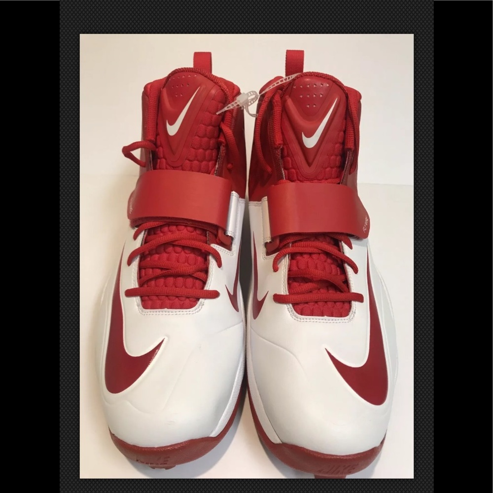 Nike New Flywire Football Cleats Mens Size 17 - Picture 2 of 6